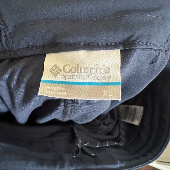 Size XL Columbia Performance Fishing Gear PFG Navy Blue Skort Skirt - Picture 3 of 3